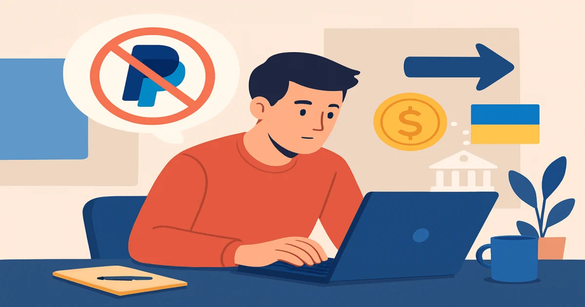 Как фрилансеру получить оплату, если PayPal не работает в Украине