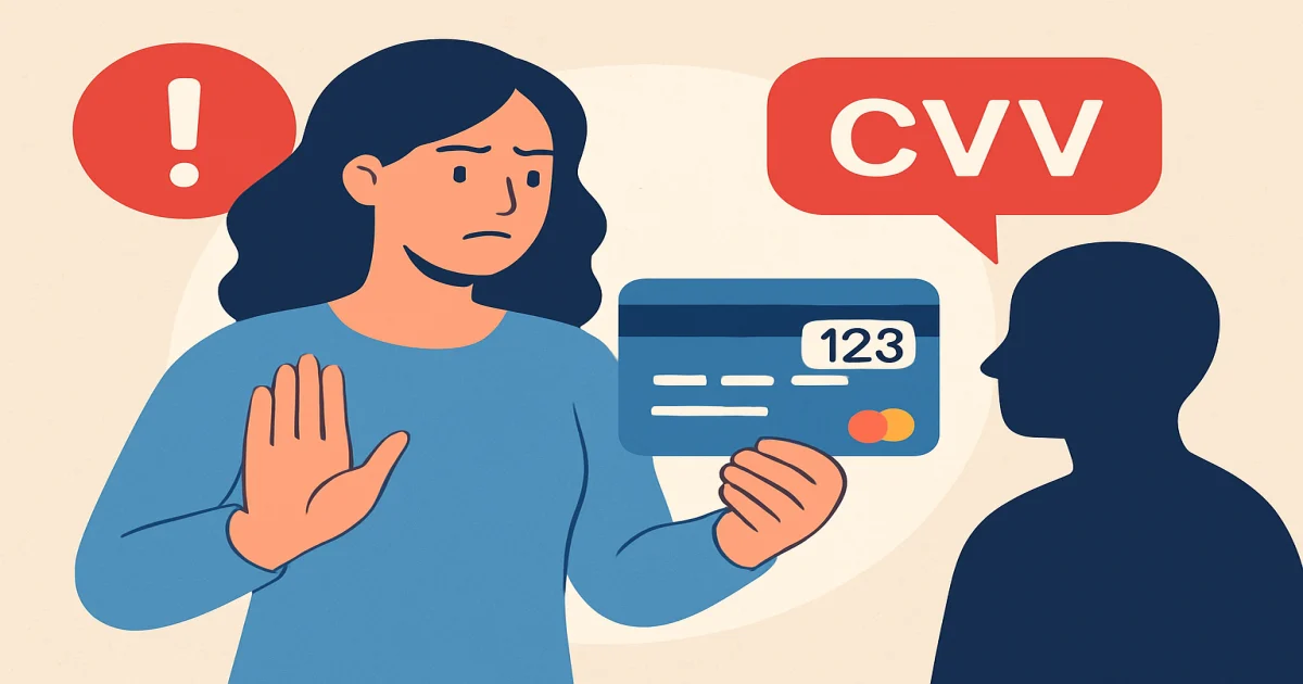 Що таке CVV-код і чому його не можна повідомляти стороннім