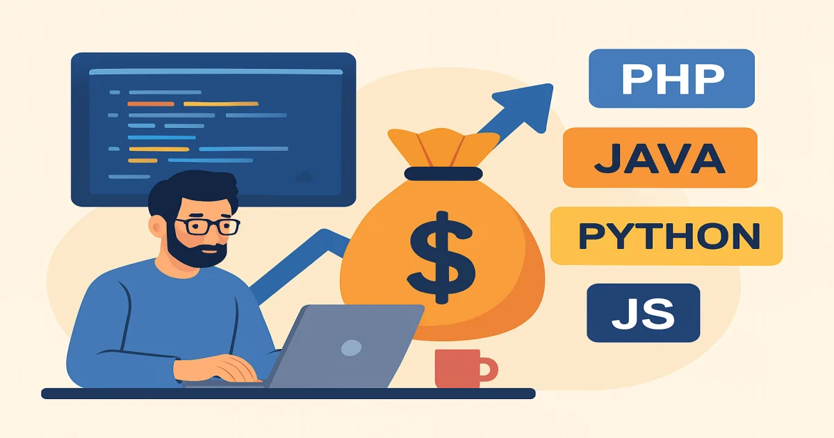 Сколько зарабатывает Backend-разработчик и какие языки программирования самые популярные