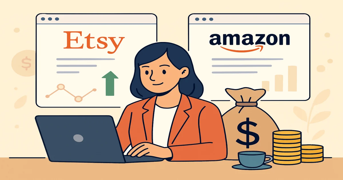 Сколько зарабатывает специалист по магазинам на Etsy и Amazon