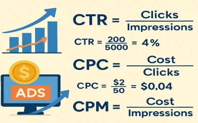 Як розрахувати CTR, CPC і CPM: формули з прикладами