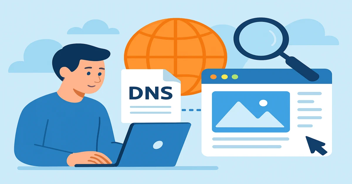 Що таке DNS і як браузер знаходить потрібний сайт